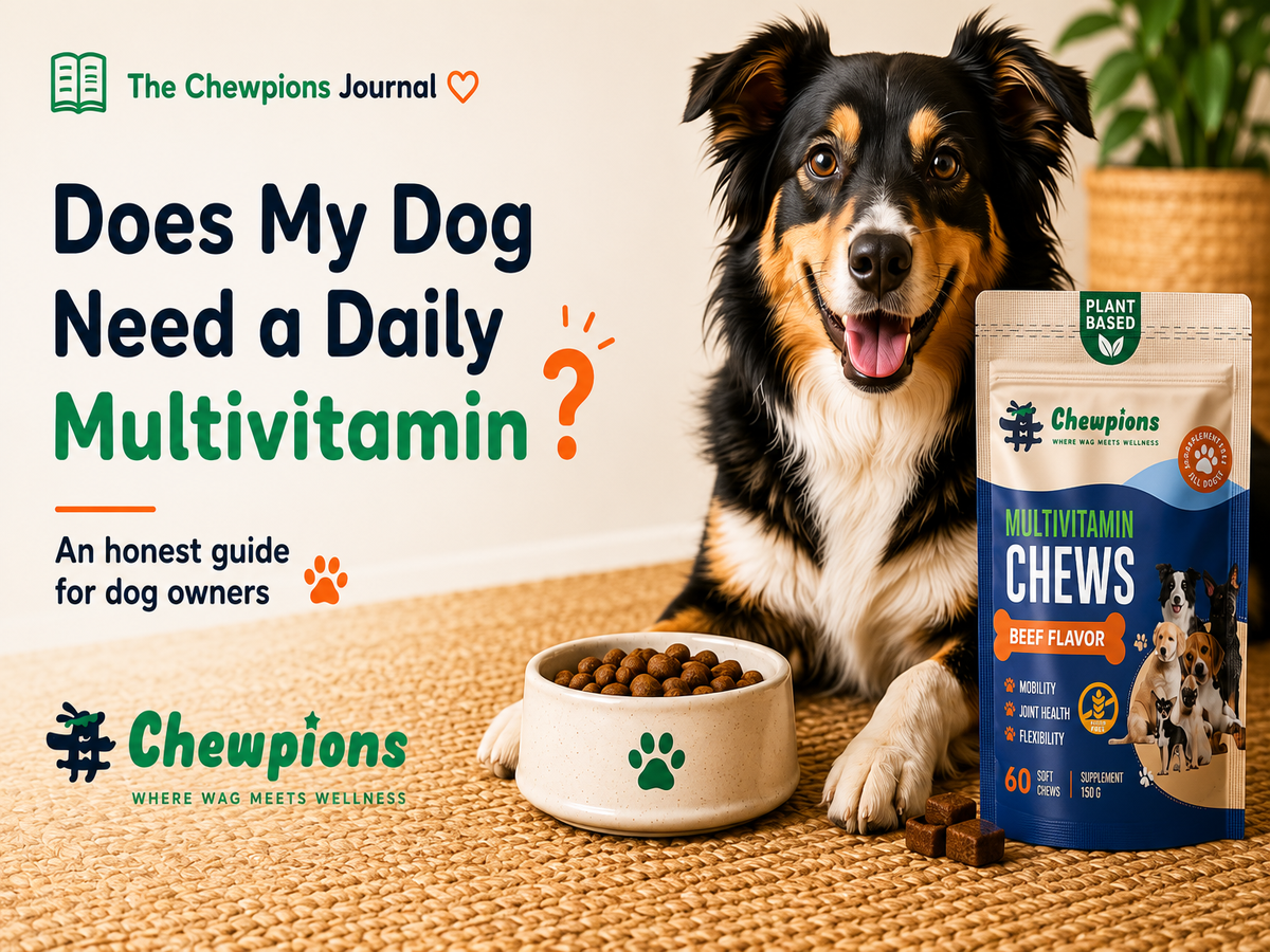 Does My Dog Need a Daily Multivitamin? An Honest Guide