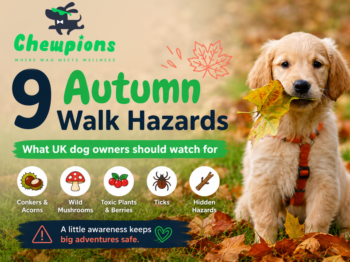 Autumn Dog Walks: 9 Hazards Every UK Dog Owner Should Know