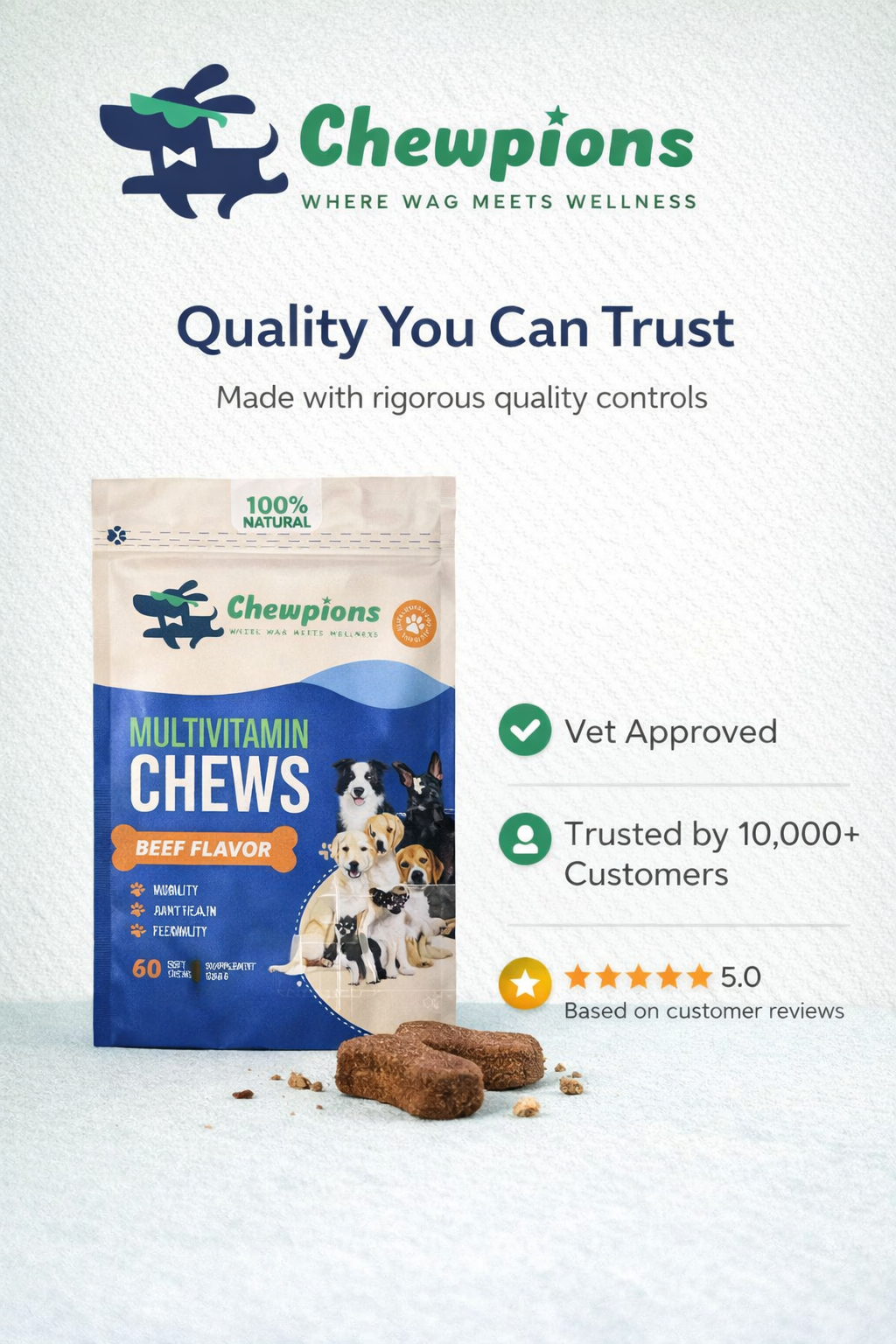 Daily Multivitamin Chews for Dogs