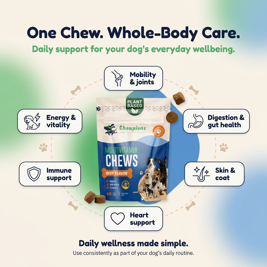 Daily Multivitamin Chews for Dogs