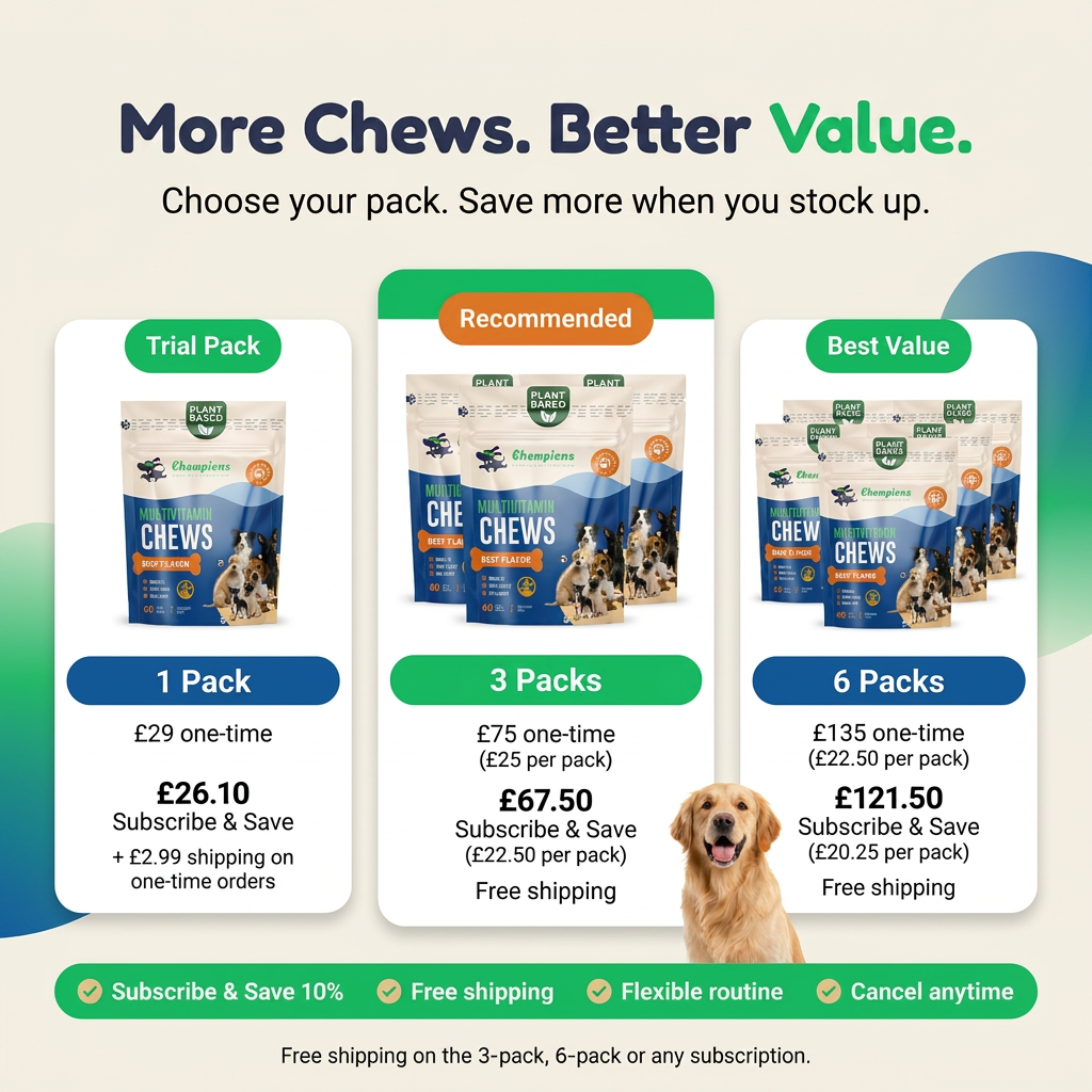 Daily Multivitamin Chews for Dogs
